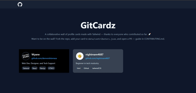 gitcardz